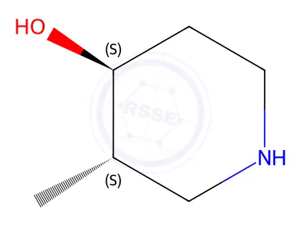 Chemical structure of trans-3-Methylpiperidin-4-ol