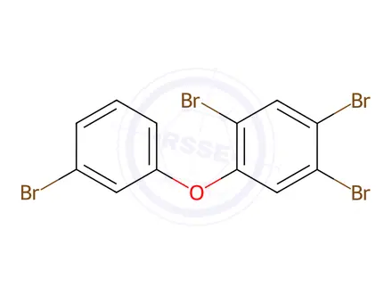 Chemical structure of 2,3',4,5-Tetrabromodiphenyl Ether