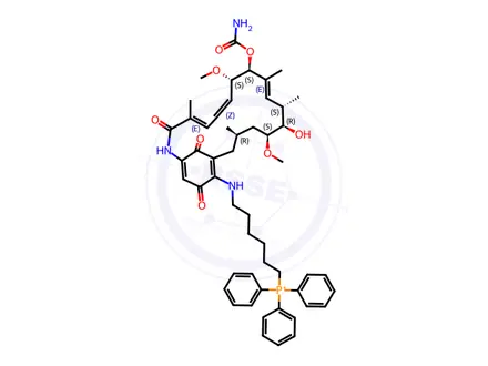 Chemical structure of Gamitrinib