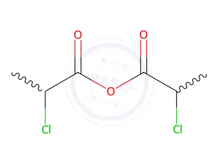 Chemical structure of Glycerol Impurity 296