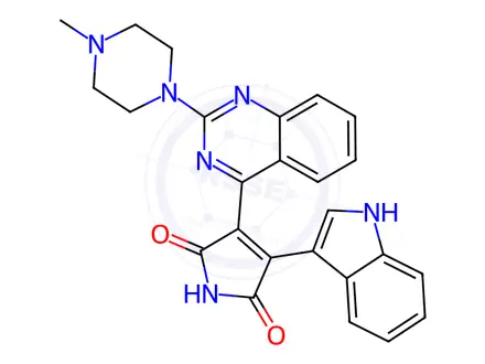 Chemical structure of Sotrastaurin