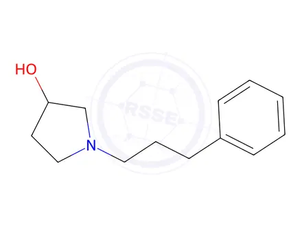 Chemical structure of 1-(3-phenylpropyl)pyrrolidin-3-ol