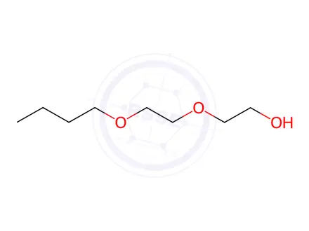 Chemical structure of Diethylene glycol-monobutyl ether
