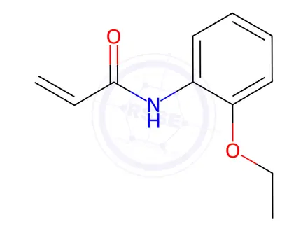 Chemical structure of N-(2-ethoxyphenyl)acrylamide