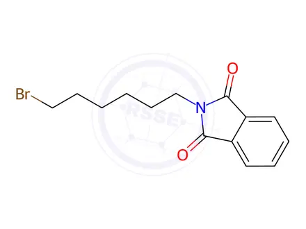 Chemical structure of N-(6-Bromohexyl)phthalimide