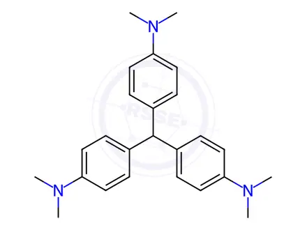 Chemical structure of Leucocrystal Violet