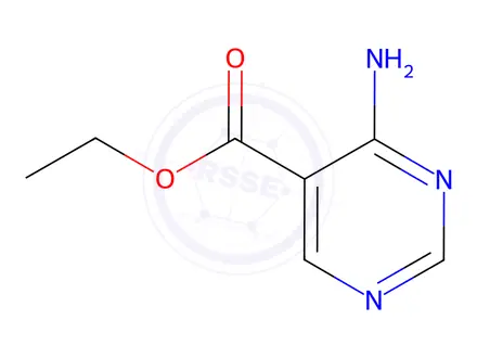 Chemical structure of 4-Aminopyrimidine-5-carboxylic Acid Ethyl Ester