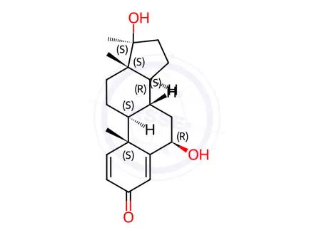 Chemical structure of Metandienone Impurity 2