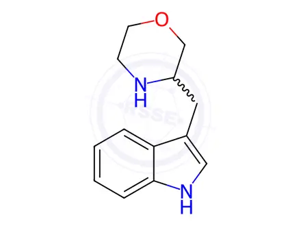 Chemical structure of 3-(Morpholin-3-ylmethyl)-1h-indole