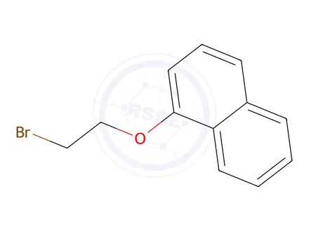Chemical structure of 1-(2-bromoethoxy)naphthalene