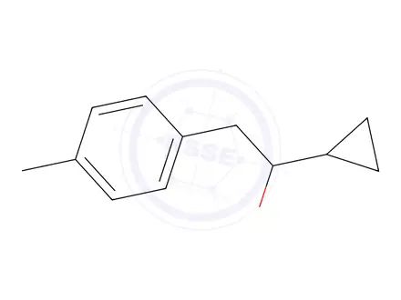 Chemical structure of 1-cyclopropyl-2-(4-methylphenyl)ethan-1-ol
