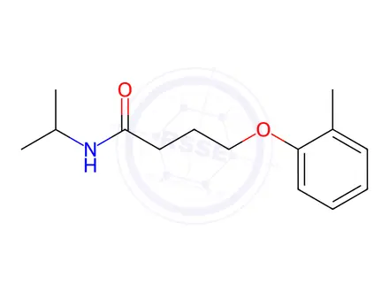 Chemical structure of n-Isopropyl-4-(o-tolyloxy)butanamide