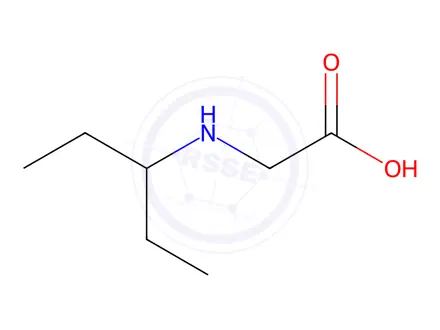 Chemical structure of N-(1-Ethylpropyl)-Glycine