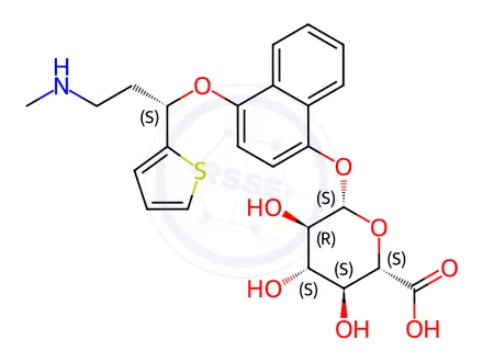 Chemical structure of Duloxetine Hydrochloride Impurity 28 Monomer
