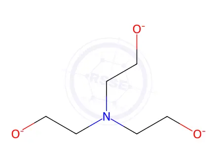 Chemical structure of 2,2',2''-NITRILOTRIETHANOL, COMPOUND WITH TITANIUM TETRAHYDROXIDE