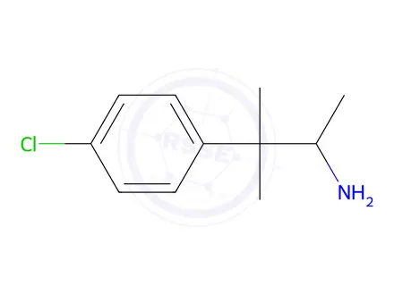 Chemical structure of 3-(4-Chlorophenyl)-3-methylbutan-2-amine