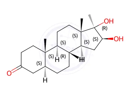 Chemical structure of Testosterone Impurity 110