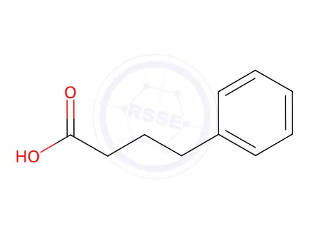 Chemical structure of 4-Phenylbutyric acid