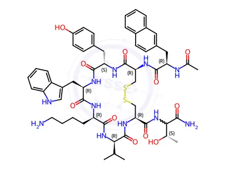 Chemical structure of Lanreotide Impurity 40