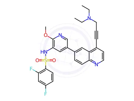 Chemical structure of Omipalisib Impurity 145