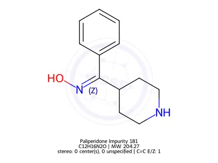 Chemical structure of Paliperidone Impurity 181