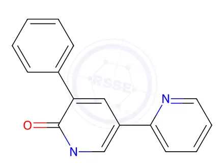 Chemical structure of Perampanel impurity 48