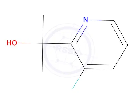Chemical structure of 2-(3-Fluoropyridin-2-yl)propan-2-ol