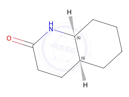 Chemical structure of (4aS,8aS)-3,4,4a,5,6,7,8,8a-octahydro-1H-quinolin-2-one
