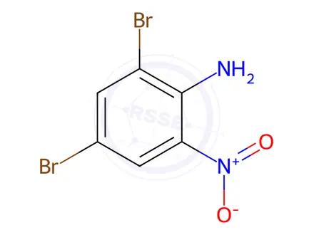 Chemical structure of 2,4-Dibromo-6-nitroaniline
