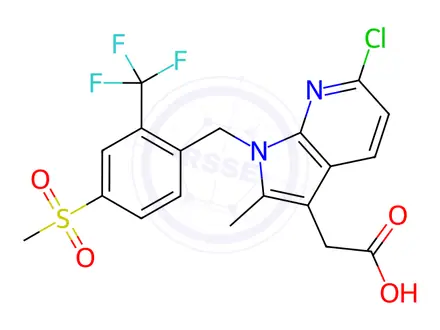 Chemical structure of Fevipiprant Impurity 6