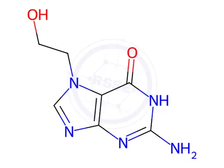 Chemical structure of N7-(2-Hydroxyethyl)guanine