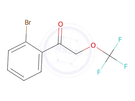 Chemical structure of 1-(2-Bromophenyl)-2-(trifluoromethoxy)ethan-1-one