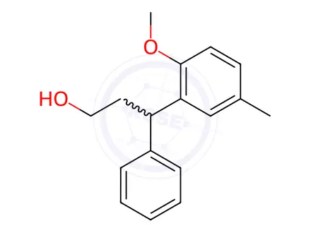 Chemical structure of Tolterodine EP Impurity A