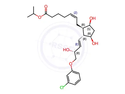 Chemical structure of Bimatoprost Impurity 64