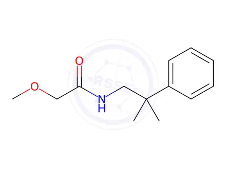 Chemical structure of 2-Methoxy-N-(2-methyl-2-phenylpropyl)acetamide