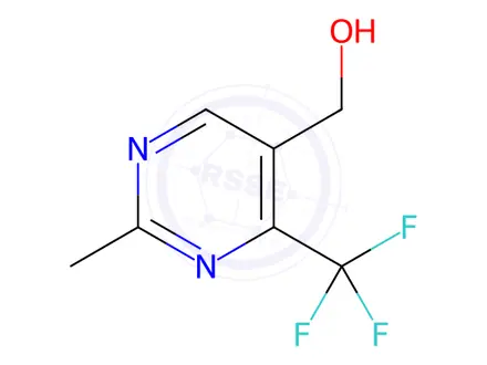 Chemical structure of (2-Methyl-4-(trifluoromethyl)pyrimidin-5-yl)methanol