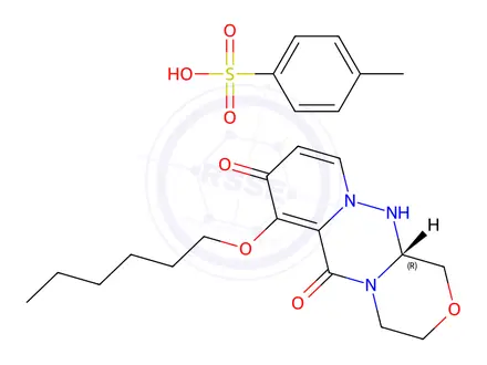 Chemical structure of Baloxavir Impurity 30(4-Methylbenzenesulfonate)