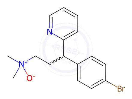 Chemical structure of Brompheniramine N-Oxide