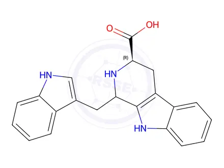 Chemical structure of (R)-Tryptophan Impurity L