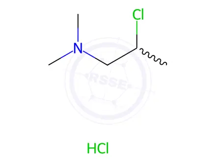 Chemical structure of Methadone Hydrochloride Impurity 23