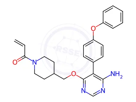Chemical structure of Evobrutinib Impurity 139