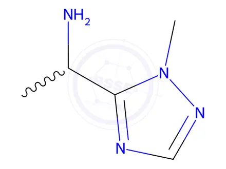 Chemical structure of 1-(1-Methyl-1H-1,2,4-triazol-5-yl)ethanamine