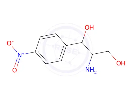 Chemical structure of D-(-)-THREO-2-AMINO-1-(4-NITROPHENYL)-1,3-PROPANEDIOL98%