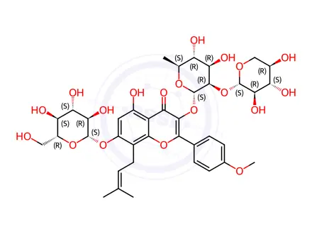 Chemical structure of Epmedin B