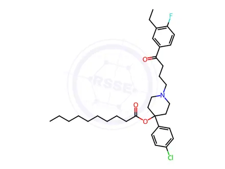 Chemical structure of Haloperidol Decanoate EP Impurity C