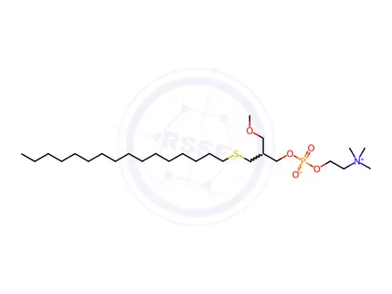 Chemical structure of Ilmofosine