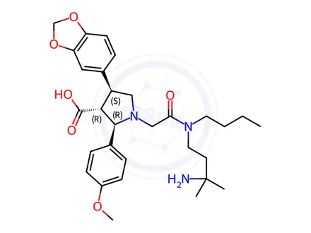 Chemical structure of Atrasentan Hydrochloride Impurity 187