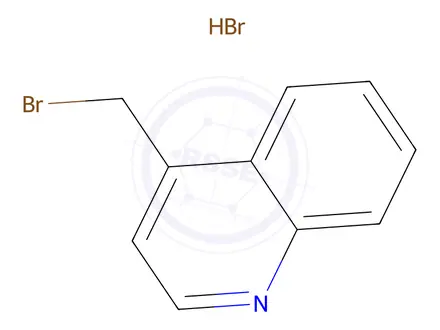 Chemical structure of 4-(Bromomethyl)quinoline hydrobromide