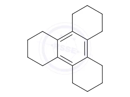 Chemical structure of Discontinued: see H-144S; (was Dodecahydrotriphenylene)