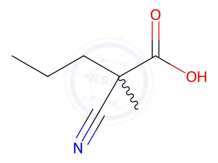 Chemical structure of Valproic Acid Impurity 101